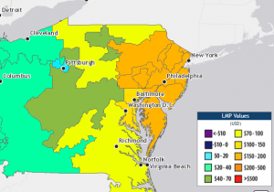 Pennsylvania electricity rates surged during the last days of December, 2017.